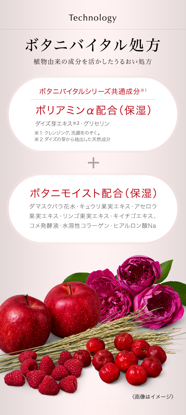 エビータ ボタニバイタル 高保潤ライン｜スキンケア｜EVITA