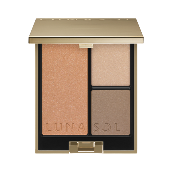 シークレットシェイプパレット チーク ルナソル