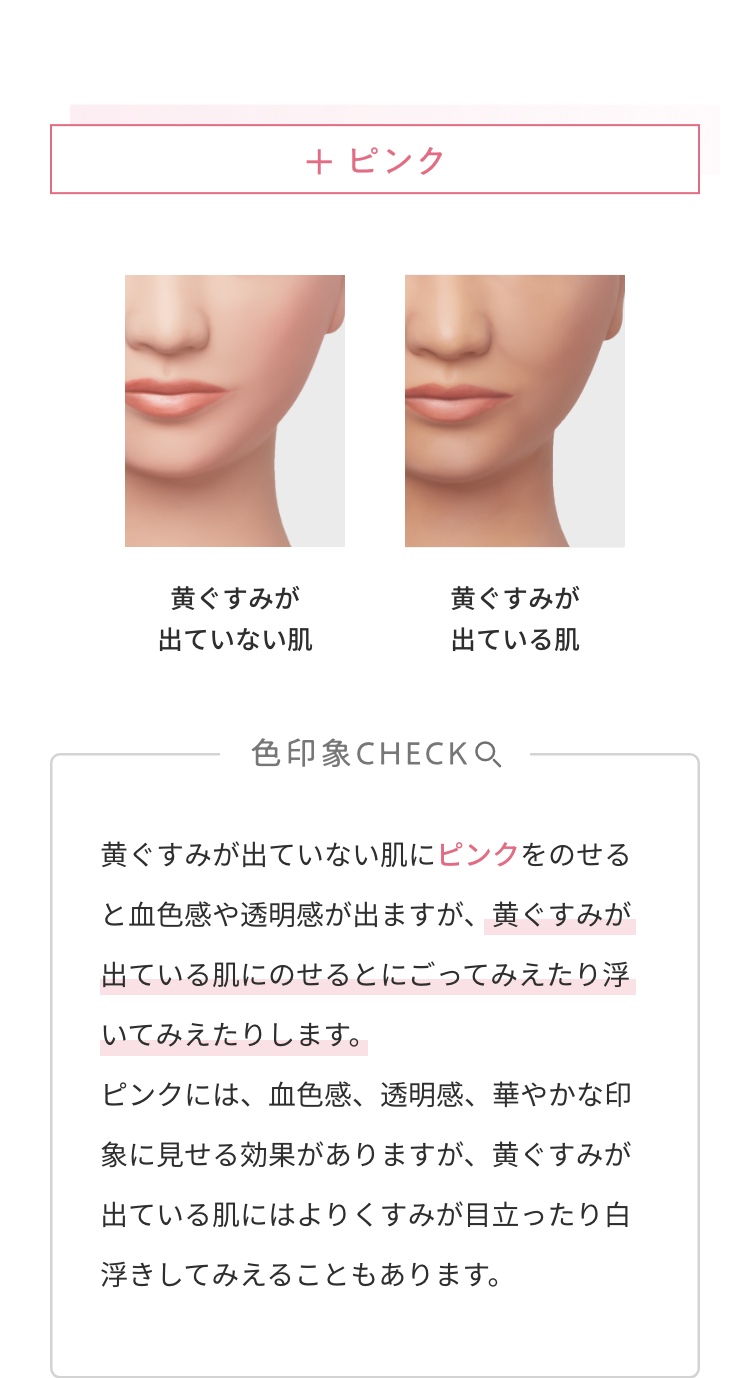 黄ぐすみ 顔色アップに効果のあるオレンジ色 Media メディア カネボウ化粧品