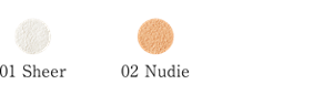 01 Sheer、02 Nudie