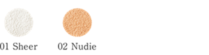 01 Sheer、02 Nudie