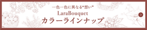 一色一色に異なる”想い” LARA Bouque カラーラインナップ