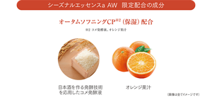 シーズナルエッセンスa AW　限定配合の成分