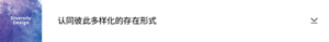 Diversity Design 认同彼此多样化的存在形式