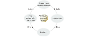 All-inclusive approach to skin