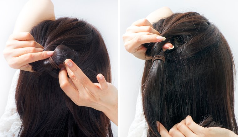 元タカラジェンヌ娘役 花帆杏奈さんのヘアアレンジ3 デイリーに活躍するハーフアップスタイル 美ビッドスマイル カネボウ化粧品 元タカラジェンヌ娘役 花帆杏奈さんのヘアアレンジ3 デイリーに活躍するハーフアップスタイル 美ビッドスマイル カネボウ化粧品