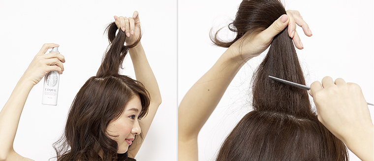 ロング ショート別ヘアスタイリング剤の使い方 ボリュームアップ編 美ビッドスマイル カネボウ化粧品 ロング ショート別ヘアスタイリング剤の使い方 ボリュームアップ編 美ビッドスマイル カネボウ化粧品