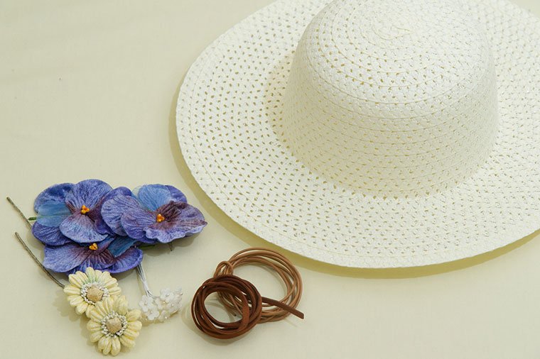 夏の小物を手作りで ２ 帽子アクセサリー 美ビッドスマイル カネボウ化粧品