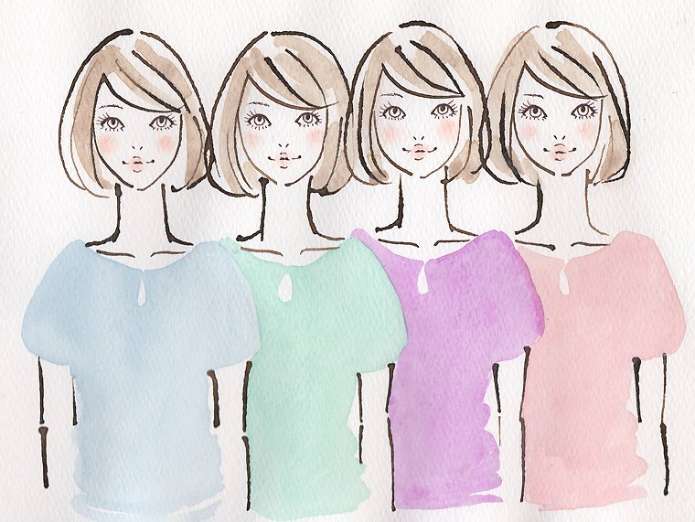 ファッションでイメージアップ 服のカラーコーディネイトにも活かせるコツ 美ビッドスマイル カネボウ化粧品