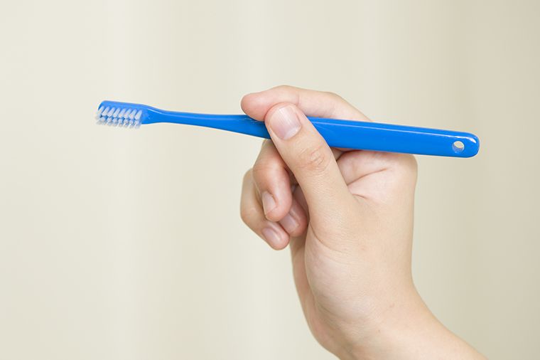 「歯ブラシ　ペン持ち」の画像検索結果