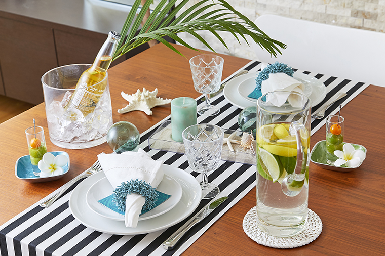 簡単オシャレなテーブルコーディネート 四季のおもてなし 美ビッドスマイル カネボウ化粧品
