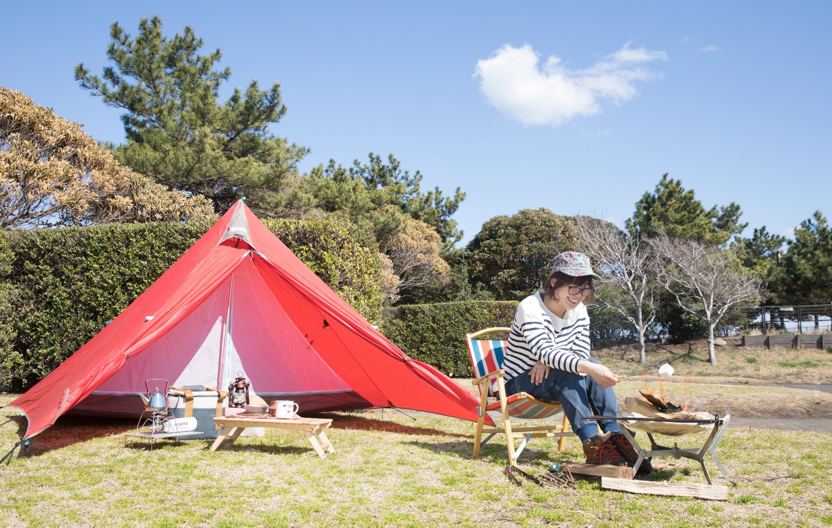 女子キャンプに挑戦 2 初級編 憧れのテント泊 美ビッドスマイル カネボウ化粧品 女子キャンプに挑戦 2 初級編 憧れのテント泊 美ビッドスマイル カネボウ化粧品