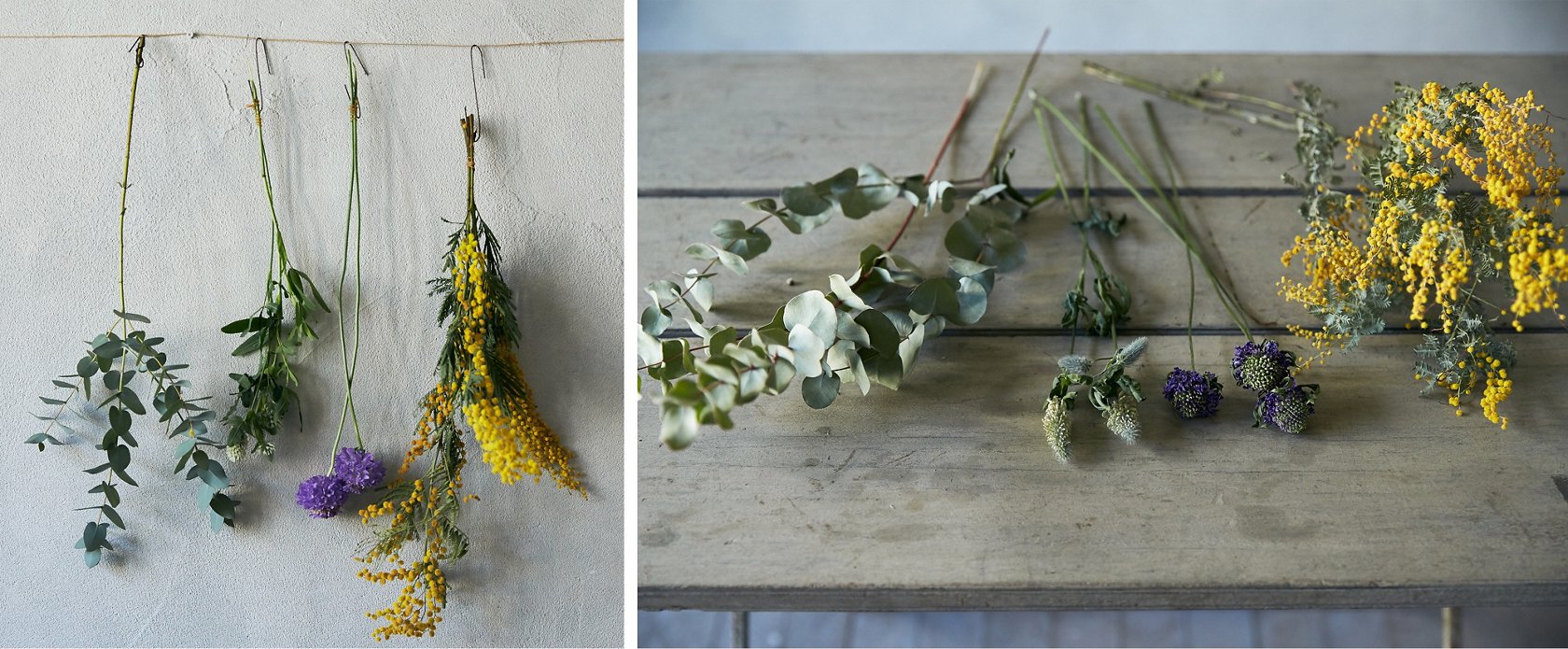 飾って育てて 植物のある美的生活２ ドライフラワー スワッグの作り方 美ビッドスマイル カネボウ化粧品