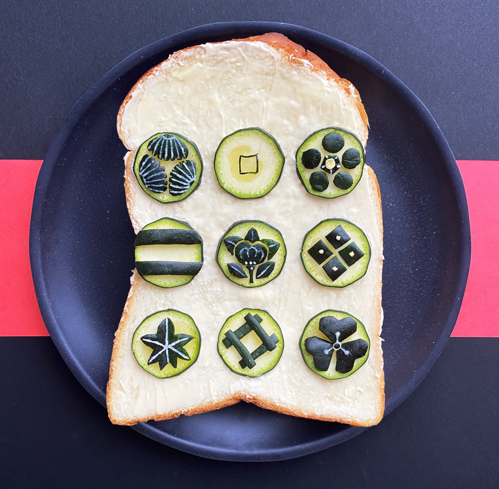 食パンがキャンバスに早変わり 見て楽しく食べておいしいパンアート１ 美ビッドスマイル カネボウ化粧品