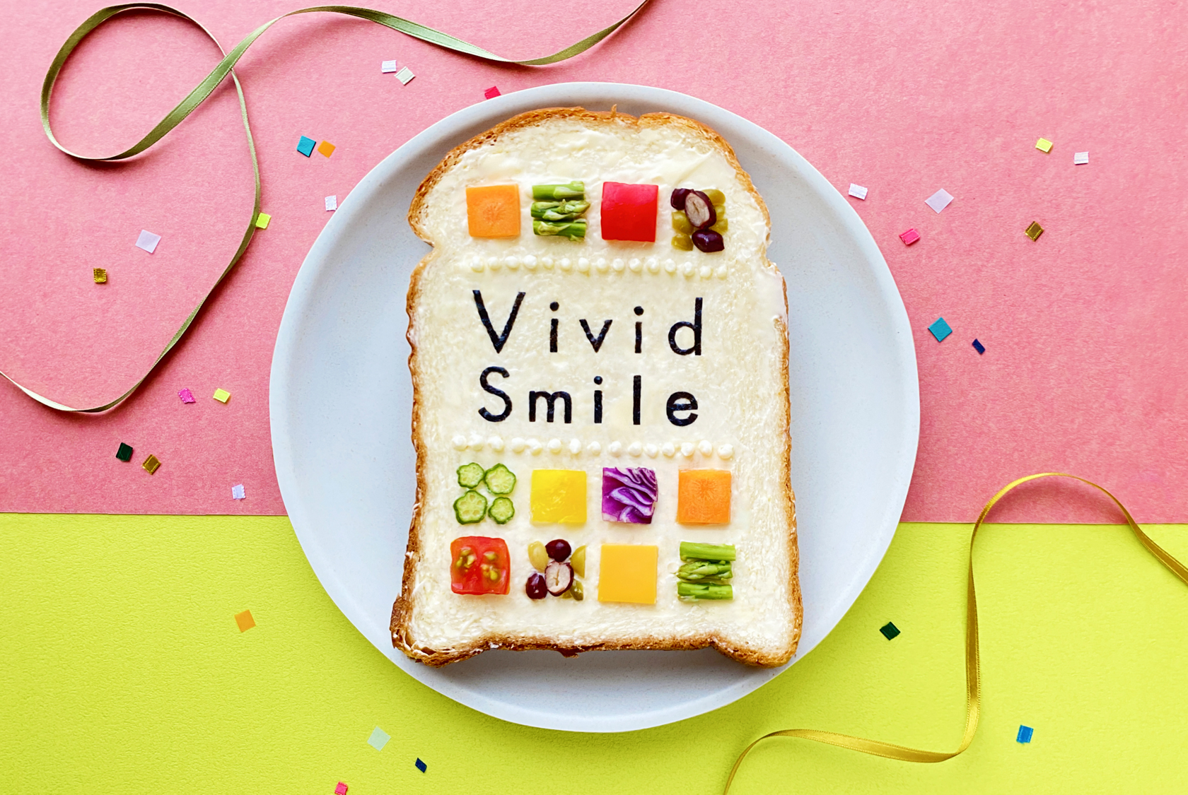 食パンがキャンバスに早変わり 見て楽しく食べておいしいパンアート１ 美ビッドスマイル カネボウ化粧品