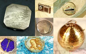 Kanebo Antique Compact Collection