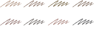 LB-1 Light Beige BR-1 Light Brown BR-2 Olive Brown BR-3 Natural Brown BR-4 Red Brown BR-5 Ash Brown BR-6 Brown Pink BK Black