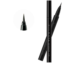 An ultra-fine 0.06mm brush that allows the user to draw upward lines and fill the gaps between eyelashes with ease  