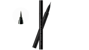 An ultra-fine 0.06mm brush that allows the user to draw upward lines and fill the gaps between eyelashes with ease  