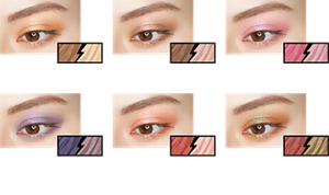 BR-1  Flash Beige BR-2  Sparkle Brown PK-1  Crush Mode Pink NV-1  Midnight Thunder OR-1  Apricot Thunder OR-2  Crush Bronze Finished image