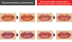 Recommended combinations LIP MONSTER 04 ＋ ROUND OVER LIP MAKER EX-1 LIP MONSTER 12 ＋ ROUND OVER LIP MAKER EX-2 Finished image Recommended combinations for an even more contoured look LIP MONSTER 05 ＋ ROUND OVER LIP MAKER EX-1 LIP MONSTER 07 ＋ ROUND OVER LIP MAKER EX-2 Finished image