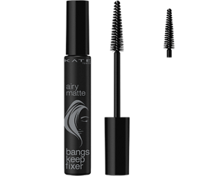 Large exclusively designed brush raises bangs easily