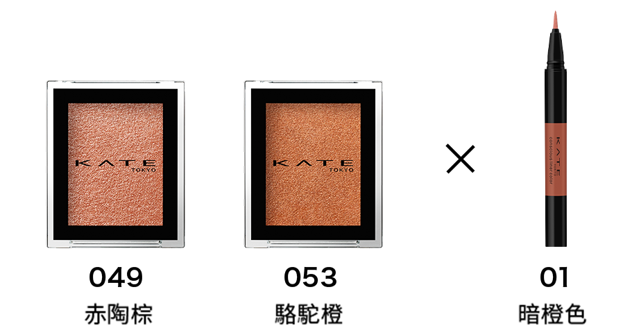 Kate 秋季棕色彩粧