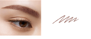 BR-6 粉棕 妝效示意圖