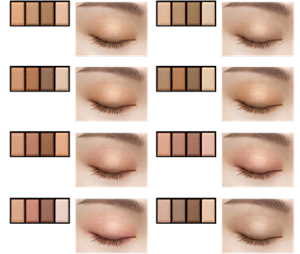 BR-1 溫柔棕 BR-2 榛果棕 BR-3 杏色棕 BR-4 乾燥棕 BR-5 珊瑚棕 BR-6 波爾多棕 BR-7 柔粉棕 BR-8 裸灰棕