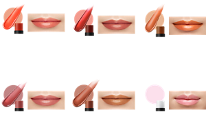 02 淘氣南瓜橘 自然血色感 宛如天生紅潤，不經意透出的血色感  04 深酒紅 微醺血色感 宛如從血管透出的暗紅色，呈現大人般的血色感  06 焦糖裸棕 健康血色感 自然不造作的氛圍，呈現健康的血色感  07 煙燻粉 薄透血色感 08 赤陶棕 肌底血色感  09 澄透血色感​