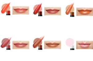 02 淘氣南瓜橘 自然血色感 宛如天生紅潤，不經意透出的血色感  04 深酒紅 微醺血色感 宛如從血管透出的暗紅色，呈現大人般的血色感  06 焦糖裸棕 健康血色感 自然不造作的氛圍，呈現健康的血色感  07 煙燻粉 薄透血色感 08 赤陶棕 肌底血色感  09 澄透血色感​