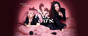自由玩妝, 任性沒設限。 We are PINK CATS. NO MORE RULES.