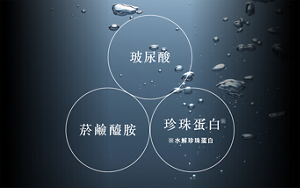 玻尿酸   菸鹼醯胺  ※水解珍珠蛋白 珍珠蛋白*