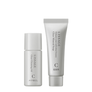 リサージ クレンジング・洗顔料　トライアルセット　クリア