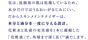 スキンメインテナイザー - LISSAGE リサージ -