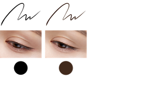 BK-1 漆黒ブラック BR- 2 ビターブラウン