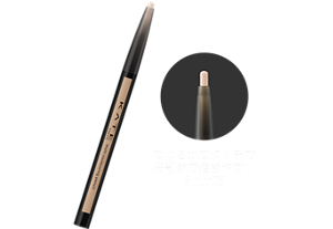 なめらかなタッチで細部まで描きやすい3mm芯