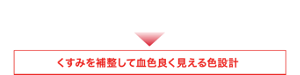 唇の色に自然になじんで浮きにくい色とツヤ感 ジェンダーを問わず使いやすい  くすみを補整して血色良く見える色設計