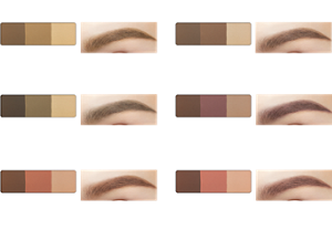 既存色 EX-4 ライトブラウン系 EX-5 ブラウン系 EX-7 オリーブグレー系 EX-9 パープルブラウン系 EX-10 オレンジブラウン系 EX-11 ピンクアプリコット系 仕上がりイメージ