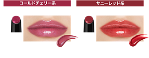 コールドチェリー系 色化けパール ＋ 青パール EX-3 水紅鉄砲のイタズラ サニーレッド系 色化けパール ＋ 黄パール EX-4 さかさまバケツの仕業 仕上がりイメージ