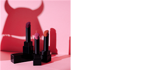 つけたての色がそのまま持続。 落ちにくい口紅 “リップモンスター”  リップモンスター 全14色（内WEB限定4色）  ●高発色 ●落ちにくい ●保湿