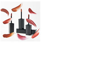 “曖昧あいまいマット” じんわりぼかせる軽やかマット。つけたての色が、そのまま持続。  リップモンスター　 スフレマット 全8色  ●高発色 ●色持続 ●乾燥しにくい ●マスクをしても色落ちしにくい