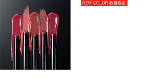 NEW COLOR 数量限定 ひとぬりでとろけてツヤがあふれ出す リップモンスター ツヤバース 全9色（うち数量限定4色） ●とろけるツヤ ●高発色 ●落ちにくい ●うるおい続く保湿成分配合（ヒアルロン酸）