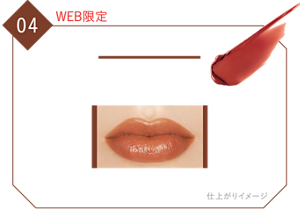 04 WEB限定 パンプキンワイン 煮詰めたカボチャとワインの深みを感じるテラコッタブラウン 仕上がりイメージ
