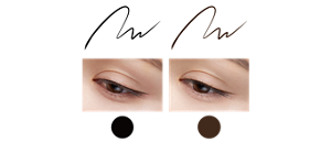 BK-1 漆黒ブラック BR- 2 ビターブラウン