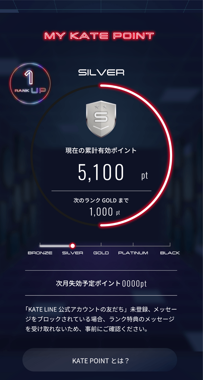 ★KATE★プロフ必読★さま　専用です KATE | KATE MEMBERSHIP PROGRAM