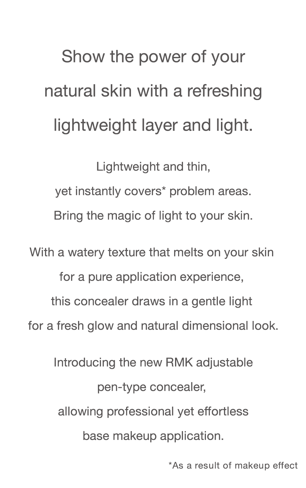 Rmk Luminous Pen Brush Concealer Rmk Global