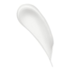 Close-up of Nourishing Conditioner, a smooth white cream smear with soft gloss
