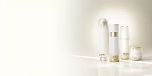 Prodotti Absolute Silk esposti su sfondo bianco.