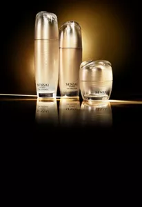 ULTIMATE products showcased against a dark background with a dim light.